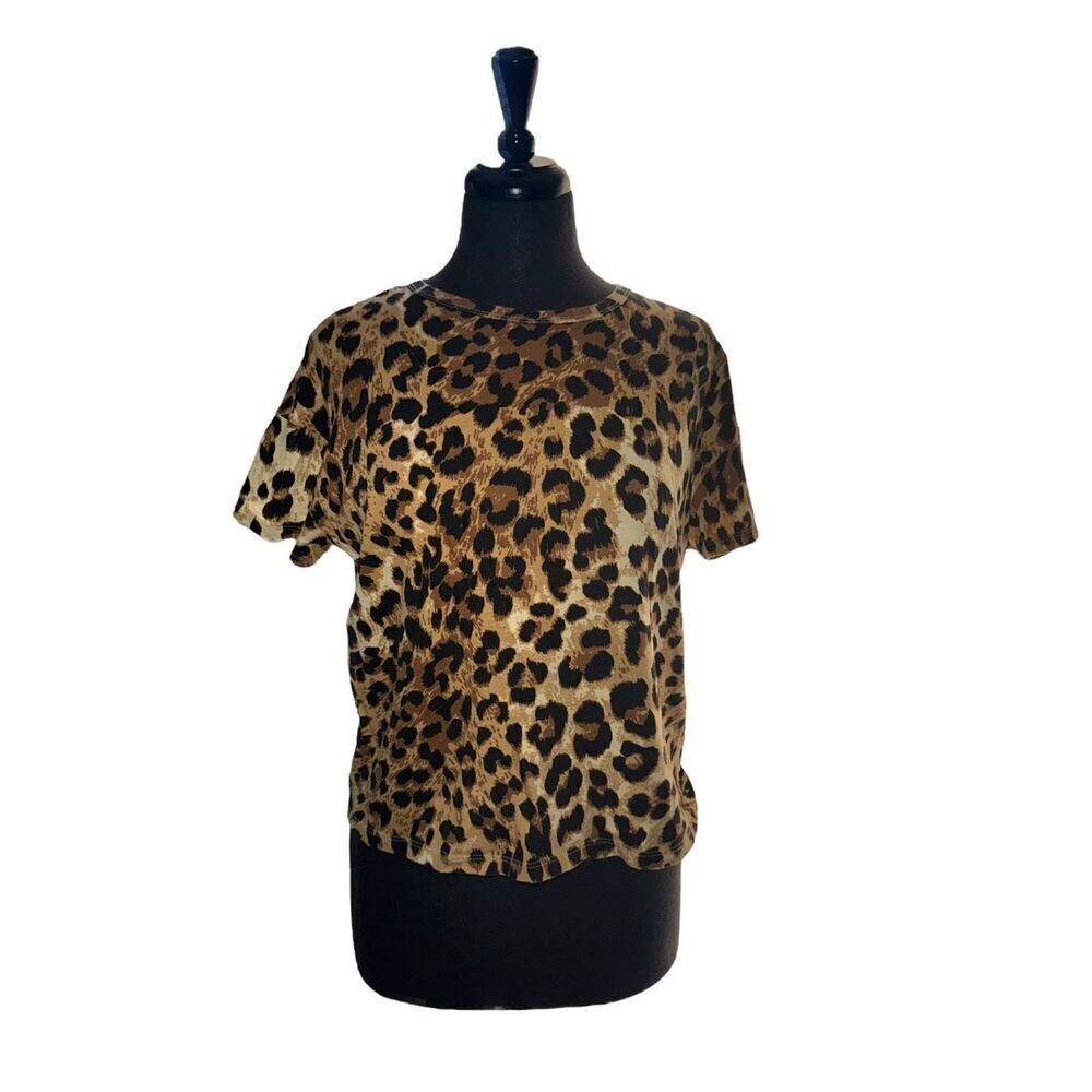 Zara Animal print T-shirt XS